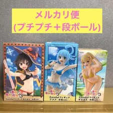 KONOSUBA Swim Suit Figure Set of 3 Megumin Aqua Darkness New picture