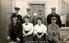Guymon Oklahoma OK US Mail Carriers RFD Hats c1910 RPPC Postcard bhn picture
