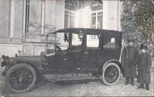 Brookline MA 1911 Panhard-Knight Landaulet Car c1950s Vintage Postcard bhn picture