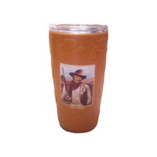 John Wayne Stainless Steel Thermos With Silicone Sleeve picture