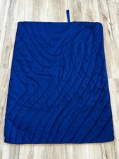 JETBLUE 49 x 36 in. Royal Blue Roll-Up Quilted Blanked (Mint Class) picture