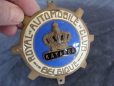 Royal Automobile Club Belgium Katanga Badge picture