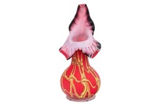 Essie Zareh Signed Baijan Art Glass Jack in Pulpit Vase 17.75