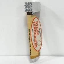 In-Genia Steak Meat Tenderizer Mallet Gleaming Pure Aluminum Westmark Germany picture