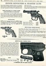 1962 Print Ad of Midget Revolver, Zephyr RG Revolver & Rohm RG2s Blank Pistol picture