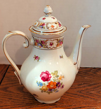 Schumann Arzberg Empress Dresden Flowers Coffee Pot Lid Bavaria Germany 870/2 picture