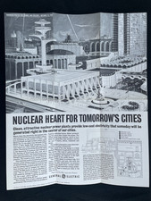 1966 General Electric Progress Is Our Most Important Product Poster - Nuclear picture