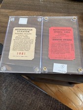 1981 Metropolitan Stadium Parking Facility Stubs/Receipts Bloomington MN Vintage picture