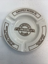 CLINCHFIELD Railroad Co. vintage ashtray , Royal China Inc. picture