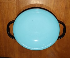 VTG CARAVELLE Sizzling Server Round Baking Dish Enamel 5 7/8
