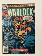 WARLOCK #13 June 1976 debut of Star Thief picture