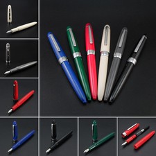 6pcs/6 colors Jinhao 992 Plastic Fountain Pen Screw Fine Nib 0.5mm Gifts Fashion picture