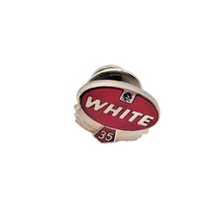 White Motor Co 35 Year Employee Anniversary Pin Back Badge Vintage picture