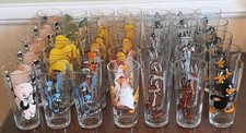 Looney Tunes 1973 Pepsi/Warner Bros Glasses Black Lettering - YOU CHOOSE picture