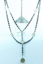 19tHC Rare French Nun servite order Rosary Our Lady of Seven Sorrows picture