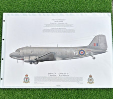 Squadron Print- Douglas Dakota C4 KN696 RAF 77 Squadron BBMF - Berlin Airlift picture