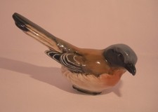 RARE Dahl Jensen Shrike Royal Copenhagen bird figurine Danish Figure 1030 picture