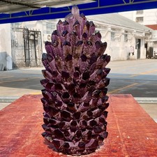 25LB New Find purple PhantomQuartz Crystal Cluster MineralSpecimen picture