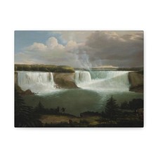 Alvan Fisher - A General View of the Falls of Niagara - 1820 - Canvas Wall Art picture