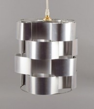 Max Sauze. Ceiling lamp in aluminum. Industrial design, 1970s/80s picture