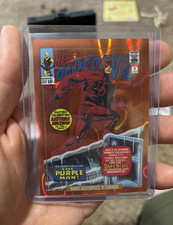2024 SkyBox Daredevil Variant Covers Orange Lava 18/25 picture