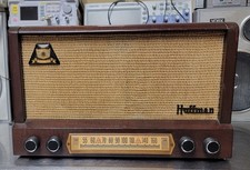 1954 Vintage Hoffman AM vacuum tube radio Model MW-601  overhauled + bluetooth. picture