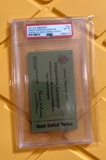 1977 US PRESIDENTIAL INAUGURATION FULL Ticket PSA 8 NM-MT Carter POP 1, 1 Higher picture