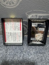 Zippo Dragon Sterling Silver 925 Metal 2009 Black Chrome Lighter New In Box picture