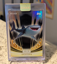 Topps 2025 Disney Pixar Golden Icons Finding Dory Destiny GI-65 Serial /10 picture