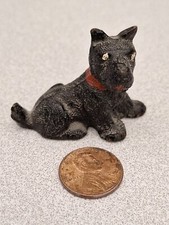 Dog Figurine Cast Metal Scotty Dog Terrier picture