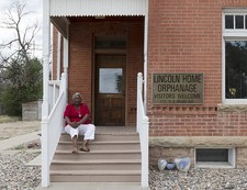 Photo:Pueblo Colorado Ruth Steele 2015 Lincoln Home Orphanage Museum Steps picture