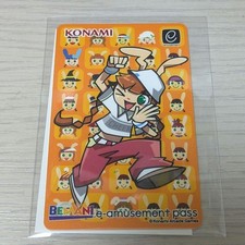 *New Pop'n Music e-amusement pass Konami Arcade Game Card Japan Limited Unused picture