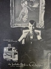 1952 Women's Dana Tabu Forbidden Perfume Cologne Bottles Vintage Ad  picture