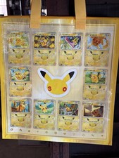 POKEMON CENTER 30TH ANNIVERSARY REUSABLE SHOPPING TOTE BAG, SMALL & MEDIUM picture