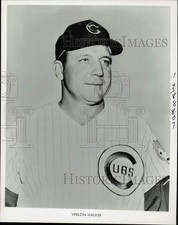 1967 Press Photo Verlon Walker of the Chicago Cubs - kfx05819 picture