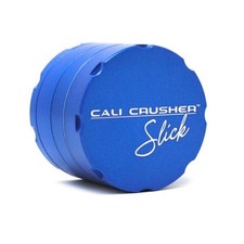 Cali Crusher Slick 4-Piece Herb Grinder Non-Stick Ceramic Coated Blue 2