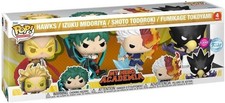 My Hero Academia Hawks Deku Todoroki Tokoyami 78045 Funko Pop 4-Pack Flocked picture