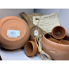 Vintage Chaparral Complete 16 pc Terracotta Chili Bravo Set Near Mint Condition picture