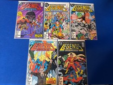 Legends #1-5, Missing #6 (DC, 1986) 1st Amanda Waller, New Suicide Squad, F/VF picture