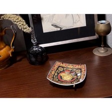 Vintage Rosenthal Versace Medusa Trinket Dish | Porcelain Ring Holder picture