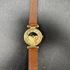 Rare Disney Moon & Sun Phase Winnie The Pooh Watch Vintage HTF Needs Battery picture