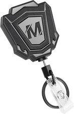 1 Pack Heavy Duty Retractable Keychain with Belt Clip Retractable 31.5” Steel Co picture