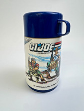 Vintage 1986 G.I. Joe A Real American Hero Thermos | Aladdin | Hasbro | Complete picture