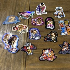 Vintage Y2K Early 2000s Vending Machine Collectible Stickers Bundle Lot (15) picture