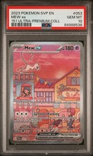 Mew EX 053 PSA 10 Sv Black Star Promo Pokemon Card Game picture