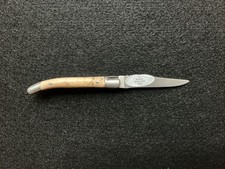 Laguiole Folding Pocketknife Birch Wood Handle France New Brown $$REDUCED picture