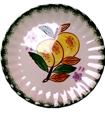 Blue Ridge Southern Potteries USA Hand Painted Plate pottery handpainted picture