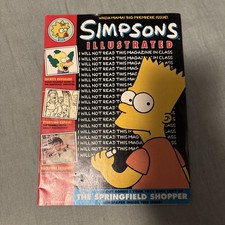 Simpsons Illustrated – Premiere Issue (1991) with Springfield Shopper Insert picture
