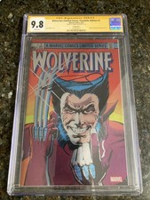 Wolverine Limited Series #1 Facsimile Foil Edition CGC 9.8 Signed Frank Miller picture