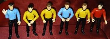 Vtg 1993 Playmates Star Trek TOS Action Figure Lot Kirk Scotty Spock McCoy CLEAN picture